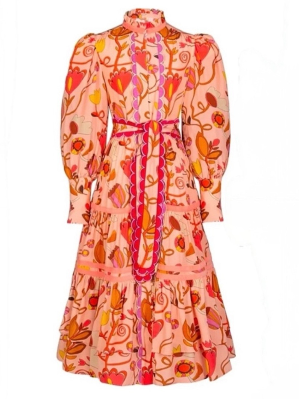 CELIA B Orchid MIDI Dress NWT size small